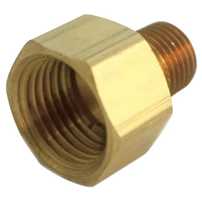 1/2 In. Fpt X 1/2 In. D Mpt Brass Coupling
