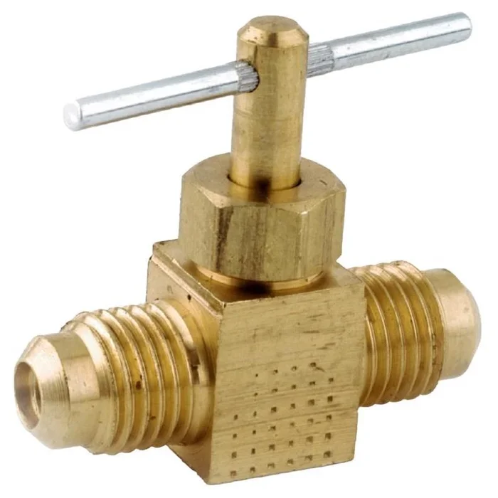 1/4 In. 1/4 In. Brass Needle Valve
