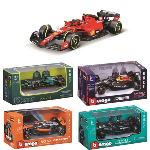 1:43 Race Formula Assortment