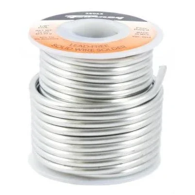 1/8 In. 1 Lb. Lead Free Solder 95/5 Tin Antimony