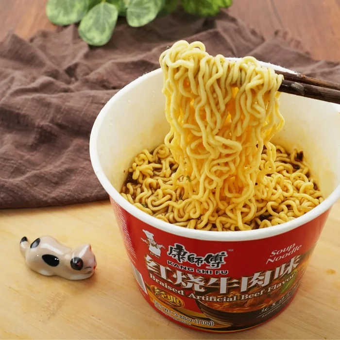 1 Box, 10 Cups, Instant Noodles Snack Multi-Flavor Set, 2 Cups/1 Flavor, 5 Flavors 38.16oz