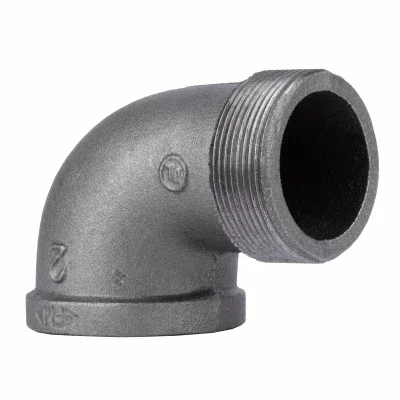 1 In. Black Pipe 90 Degree Street Elbow