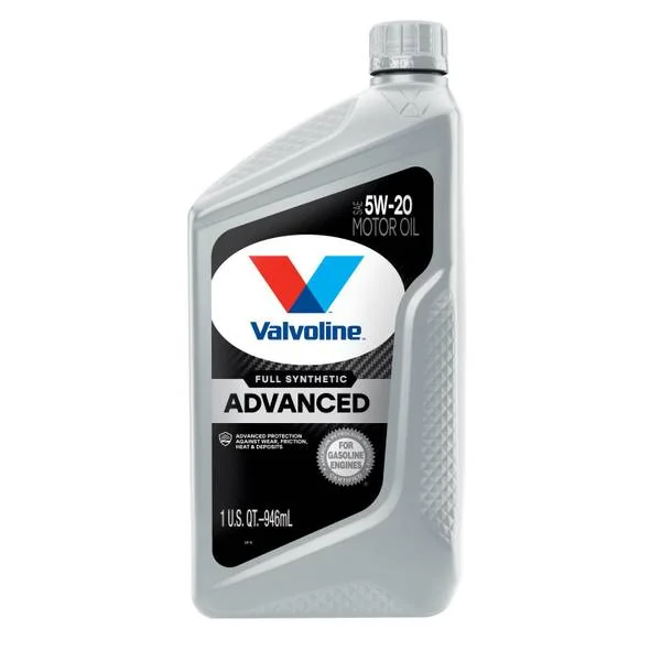 1 Quart Advanced Full Synthetic SAE 5W-20 Motor Oil