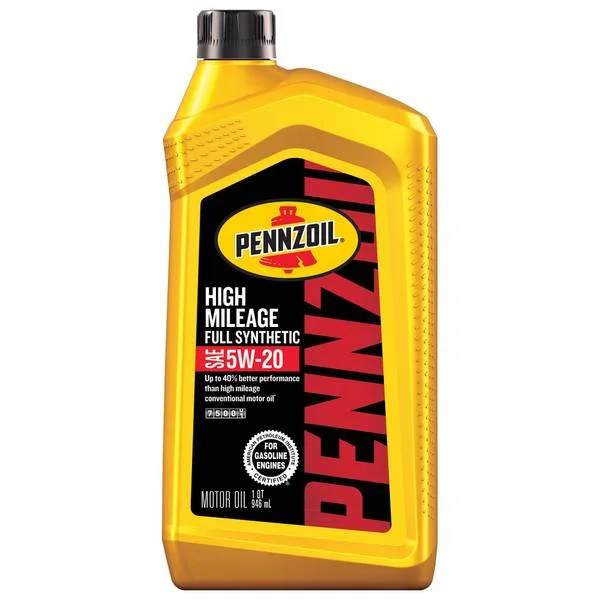 1 Quart Full Synthetic High Mileage 5W-20 Motor Oil