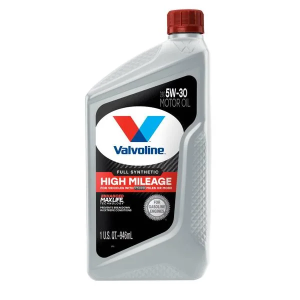 1 Quart Full Synthetic High Mileage SAE 5W-30 Motor Oil