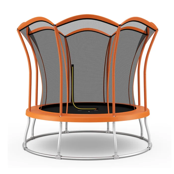 10 Feet Unique Flower Shape Trampoline with Galvanized Steel Frame