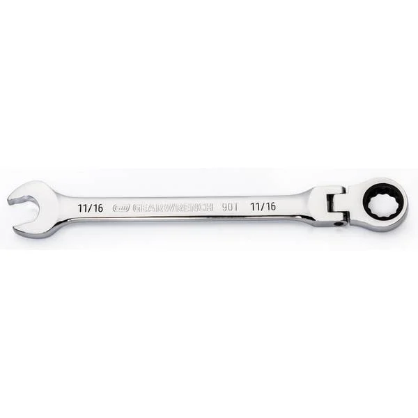 11/16″ 12 Point Flex-Head Ratcheting Wrench