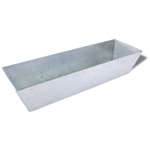 12″ Galvanized Mud Pan