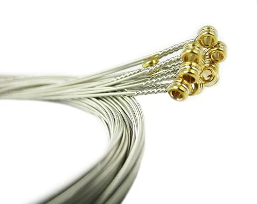 12-pack 26ga. (.026 inch) Nickel-Wound Electric Guitar Strings – Made in the USA!