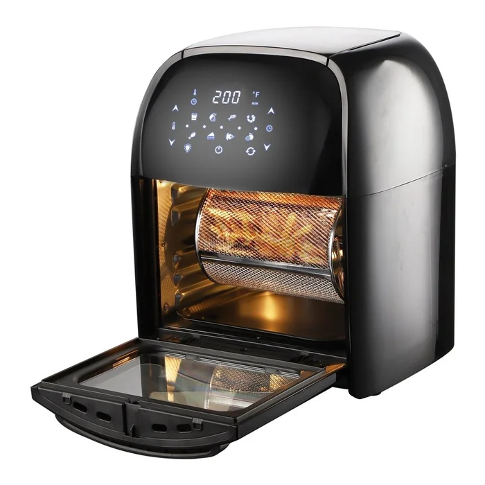 12-Quart 3-in-1 Air Fryer, Rotisserie, & Dehydrator by NATIONAL®