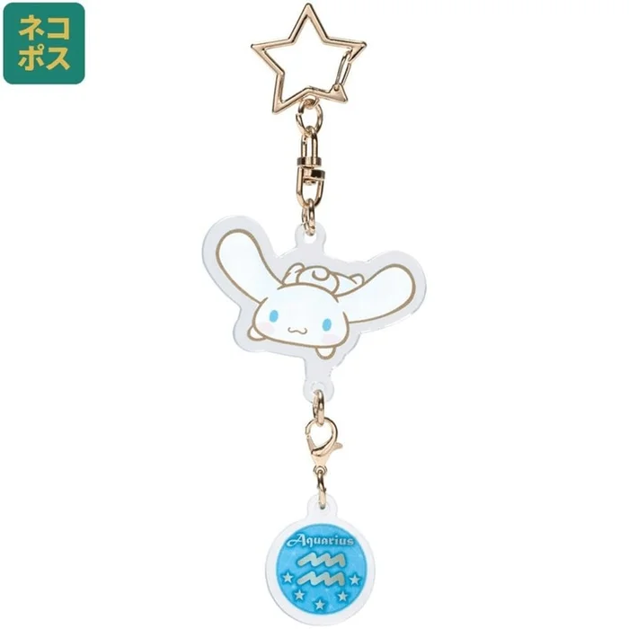 12 Zodiac Keychain – Cinnamoroll Aquarius
