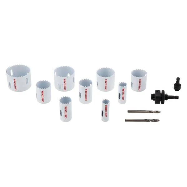 13-Piece Bi-Metal Hole Saw Kit With Case