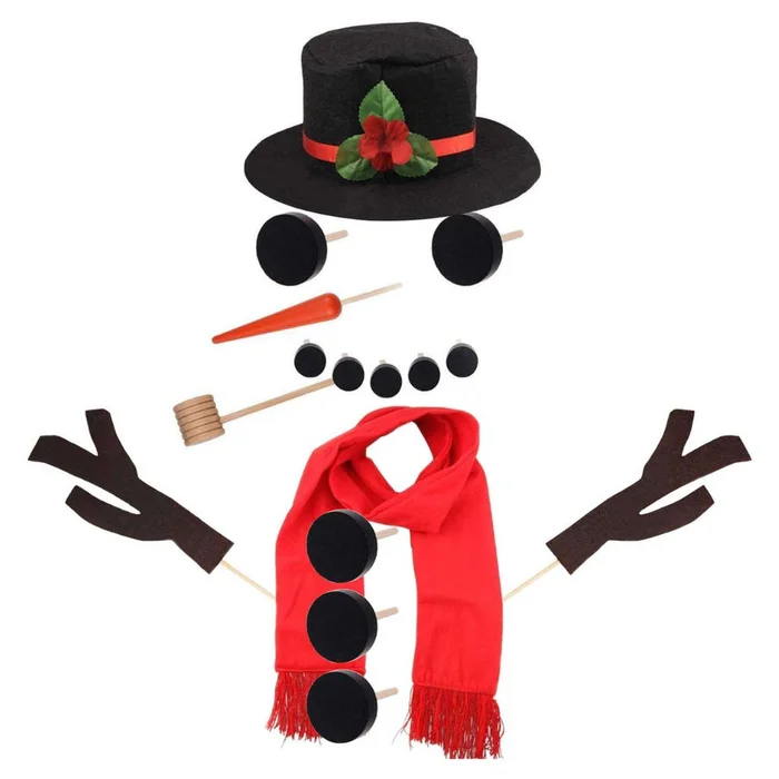 16-Piece Snowman Decorating Kit