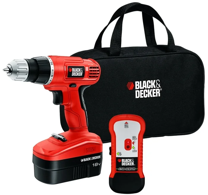 18-volt 3/8-in Cordless Drill With Battery, Charger And Stud Sensor