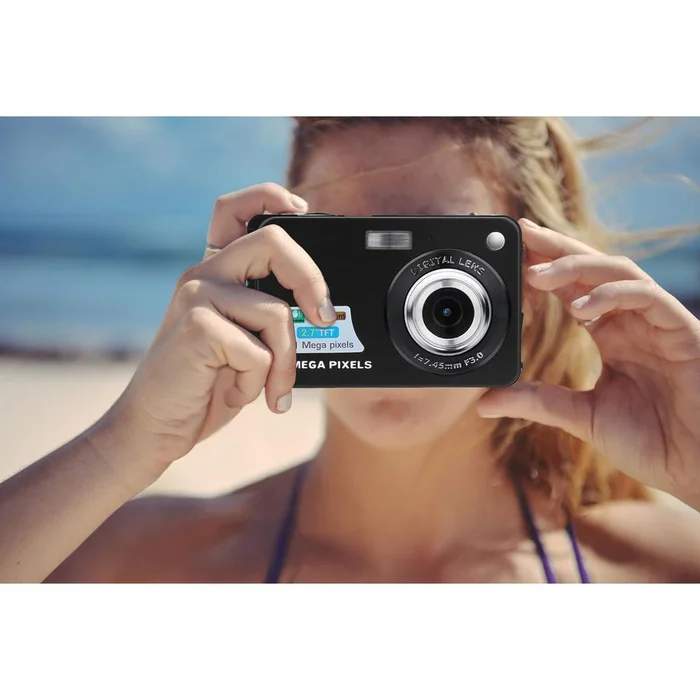 18MP Digital Camera with 2.7-Inch LCD Screen & Rechargeable Battery