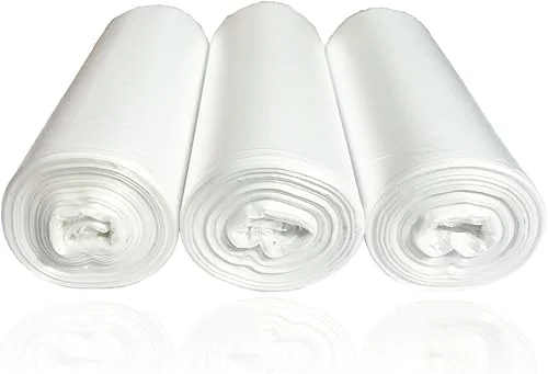 2 Gallon Small Trash Bags, Clear, 150 Counts/ 3 Rolls