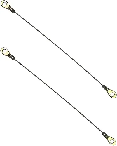 2 Pcs 53045-1065 Tail Gate Cable For Kawasaki Mule 3000 3010 3020 Tailgate Hook 2001 2002 2003