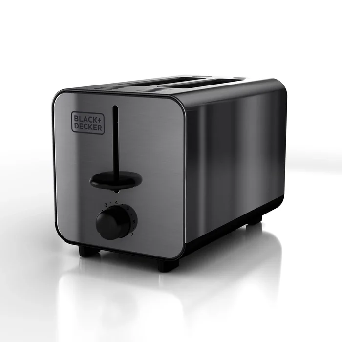 2-slice Toaster With Brushed Stainless Steel Finish And 7 Toasting Settings
