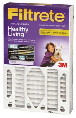 20×20 X 4 In. Pleated Air Filter, Ultra Allergen Reduction, Purple, Mpr 1550, 3 Months