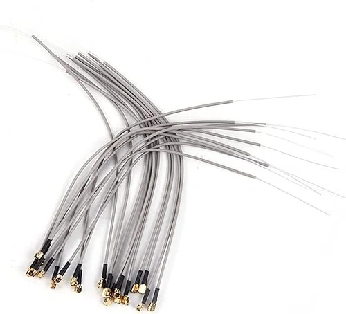 20Pcs 2.4G Aircraft Receiver Antenna Remote Control Receiver Antenna Antenna Transmitter Compatible IPEX Port ABS for RC Accessory