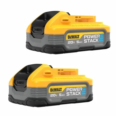 20v Powerstack 5ah Batteries, 2-pk.