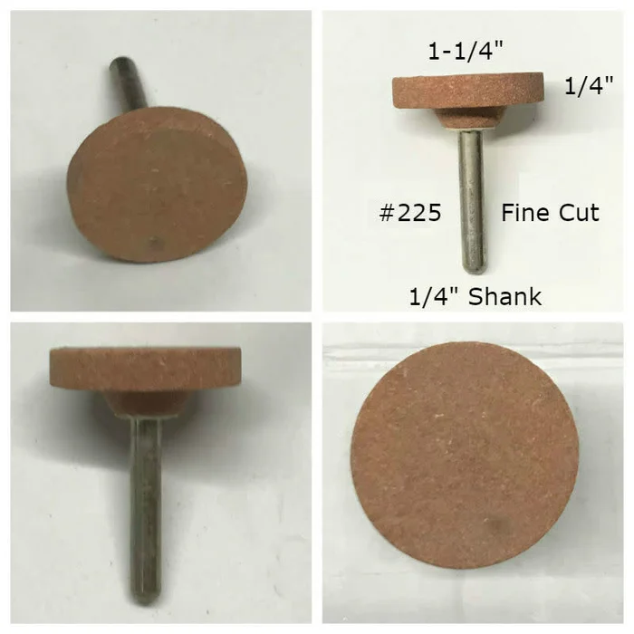#225 Aluminum Oxide Mounted Stone AN #225 1-1/4×1/4 (1/4 shank)