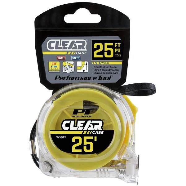 25′ Clear Tape Measure