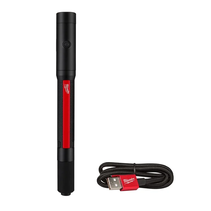 250 Lumens Rechargeable Led Penlight With Laser Pointer, Model 2010r