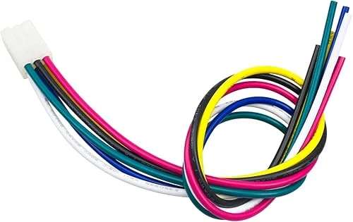 27070 6 pin Control Harness Repair Fit for Western Fisher Snow Plow, Controller Repair Wiring Harness Plug