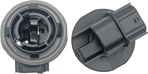 2Pcs Daytime Running Light Socket Holder Compatible with Kia Forte 2019 2020 2021, DRL Socket Set Replace for 92164-m7050, 4F0-941-669