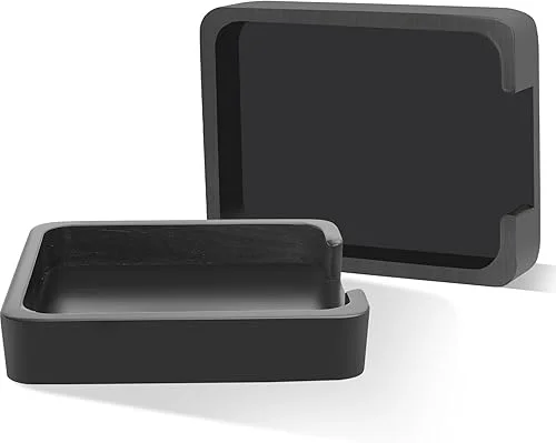 2PCS Wooden Memo Holder for Desk – Fits 4 x 6 Paper Pads