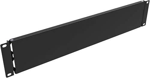 2U Hinged Solid Blank Panel for 19′ Rack Mount (2UBP)