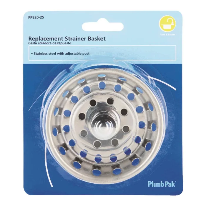 3-1/2 In. Dia. Replacement Strainer Basket