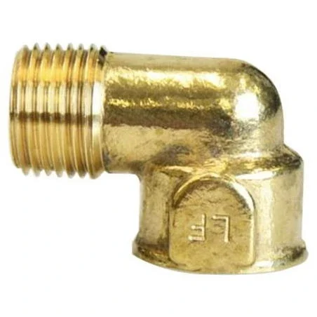 3/8 In. Fpt X 3/8 In. D Mpt Brass 90 Degree Street Elbow