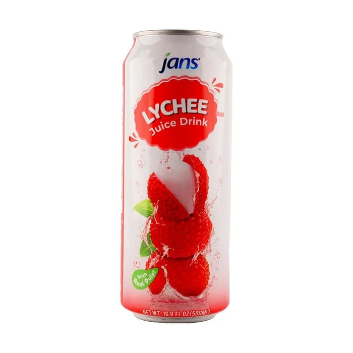 30% Lychee Juice Drink with Pulp,16.9 fl oz