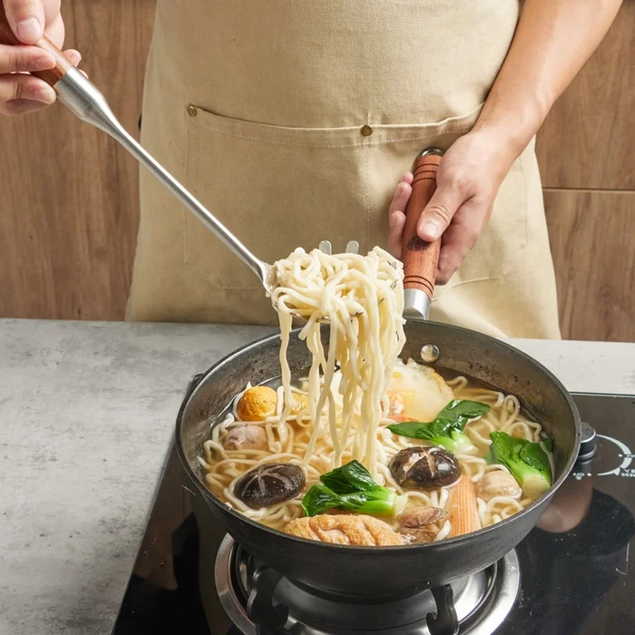 304 Food-Grade Stainless Steel Spaghetti Spoon