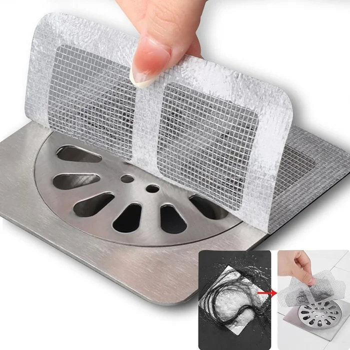 30Pcs Disposable Drain Hair Catcher Shower Drain Cover Hair CatcherShower Drain