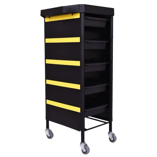 34″ Beauty Salon Styling Station Storage Rolling Cart