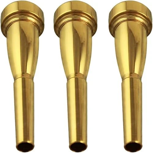 3C/5C/7C Trumpet Mouthpiece, Copper Material Trumpet Accessories Parts(3 Pack)