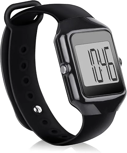 3D Pedometer for Walking, Simple Step Counter for Walking with Steps/Time Modes, Accurate Step Tracker for Women Men Seniors