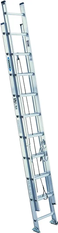 40 Ft Aluminum Extension Ladder Type 1a 300 Lb Capacity D1540-2