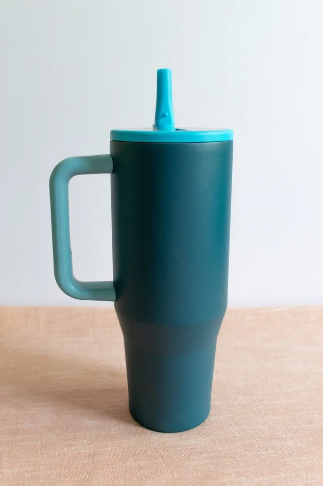 40oz Double Walled Stainless Steel Leak-Proof Tumbler