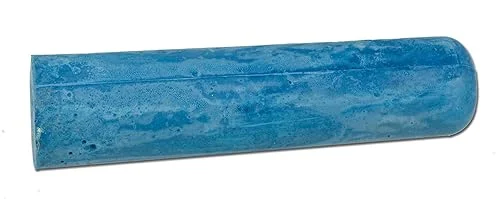 464-88815 Industrial Railroad Crayon Chalk with Tapered 4′ x 1′ Sticks, Blue, 72-Pack (88815)