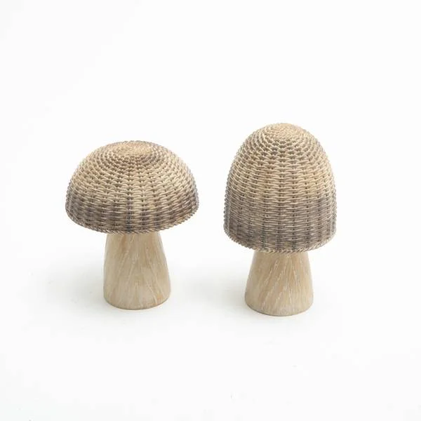 5.51″ Harvest Woven Mushroom Assortment
