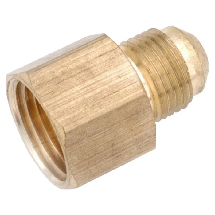 5/8 In. Flare Adapter In. X 3/8 In. D Fip Brass Coupling