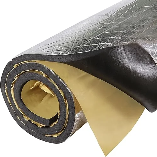 5/8 Inch Thick Heat-Resistant Sound Deadening Mat 15 mm Closed Cell Foam Car Bonnet Heat&Noise Insulation Dampening (158′ LX40 W)
