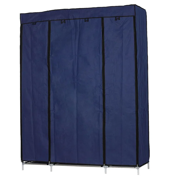 5-Layer 12-Compartment Non-Woven Fabric Wardrobe