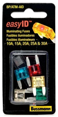 5-pc. Fast-acting Mini Blade Fuse Assortment