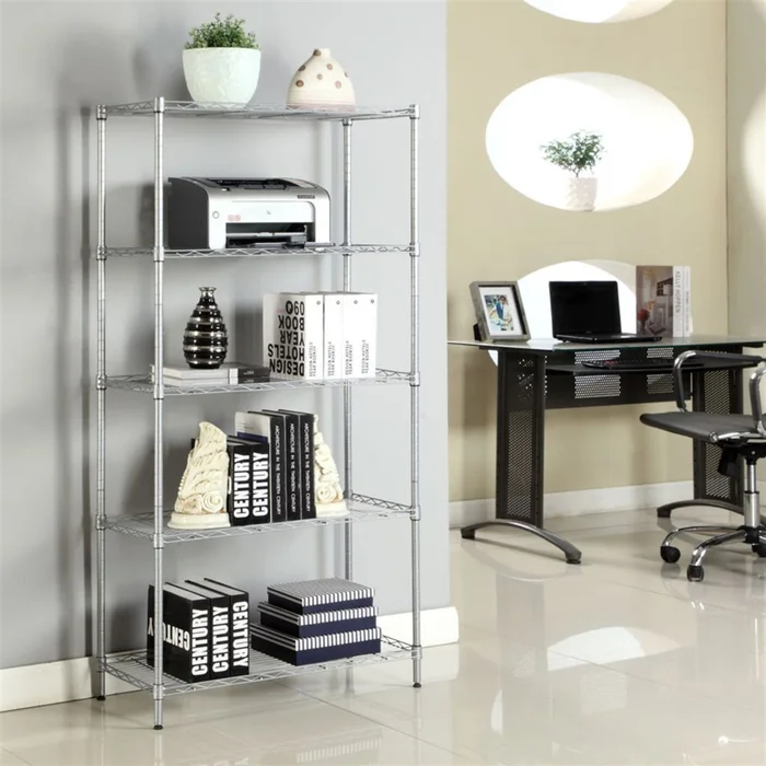 5-Shelf Carbon Steel Metal Storage Rack