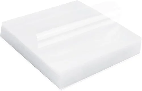 500 Pcs Candy Wrappers, Clear Cellophane Caramel Chocolate Wrappers Non-Stick Cellophane Wraps Square Sugar Wraps Candy Paper for Caramel Candies Lollipop Treats – Natural Cellophane, 5×5′